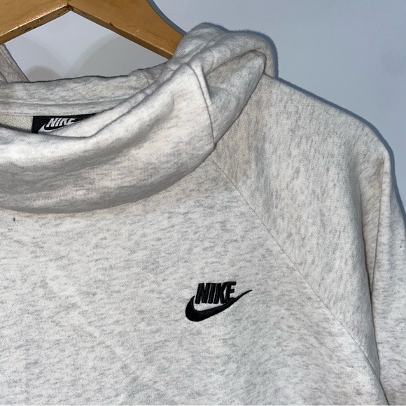 Nike cowl neck hoodie sweatshirt - Picture 3 of 4